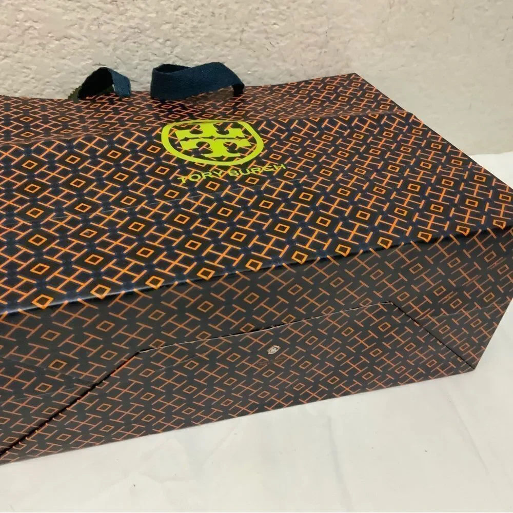Tory Burch Empty Logo Paper Gift Bag  12”x9”x5”